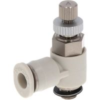 日本ピスコ PISCO スピードコントローラ エルボ JSC4-M3AW 1個 423-4000（直送品）