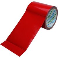 ダイヤテックス パイオラン 再帰反射テープ 100mm×10m レッド RF-30-R-100 1セット(5巻) 567-0968（直送品）