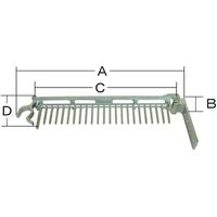 岩崎製作所 IWA 消火ホース格納箱用 ホース架け 固定式 09HR65Z 1個 509-9202（直送品）