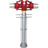 岩崎製作所 IWA 地下式消火栓用 引上げ式スタンドパイプ ボールコック型 10H-B6570A 1本 508-9647（直送品）