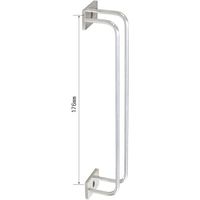 岩崎製作所 IWA スイッチ誤作動防止カバー ステンレス製 サーチライトスイッチカバー 19SLSCS00SU-L 1個 508-9713（直送品）