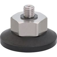 日本ピスコ PISCO バキュームパッドフラットタイプ パッドゴム ニトリルゴム VP15FN 1個 423-2498（直送品）