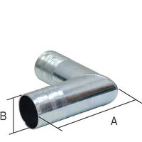 岩崎製作所 IWA 鉄製ホースニップル(両端タケノコ) L型 50LHN075SS 1個 510-5345（直送品）