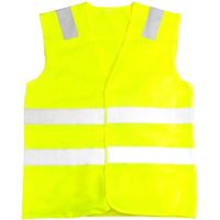 ミズケイ JIS規格 ENベスト イエロー LL 3120002 1枚 477-3191（直送品）