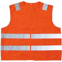 ミズケイ JIS規格 ENベスト オレンジ M 3120003 1枚 477-3190（直送品）