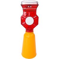 ミズケイ LED工事灯 カラーコーンカバー付 8201011 1個 477-3188（直送品）