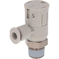 日本ピスコ PISCO スピードコントローラ ダイヤル付タイプ JSGS4-01AW 1個 560-1566（直送品）