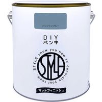 ニッペホームプロダクツ ニッぺ DIYペンキ マットフィニッシュ パリジャンブルー 2kg 4976124887598 1缶（直送品）
