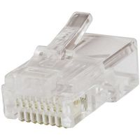 マーベル MARVEL 貫通式モジュラープラグ MLA-5E100 1パック(100個) 616-8586（直送品）