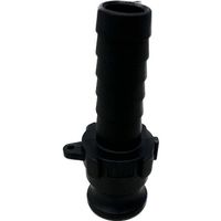 岩崎製作所 IWA 樹脂製 I・LOK(アイロック)レバーカップリング ホースシャンクアダプター(TypeーE) 37E020P-Y 1個（直送品）