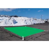 ユタカメイク 雪除けシート 5.2m×5.2m 強化タイプ 2.0t B-SNR20 1枚 662-1224（直送品）