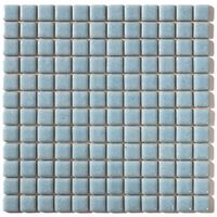 エービーシー商会 ABC モザイクタイル シーズン Aー165 ペールターコイズ(20シート入り) 1箱 695-5913（直送品）