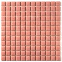 エービーシー商会 ABC モザイクタイル シーズン Bー111 ライトピーチ(20シート入り) 1箱 695-5935（直送品）