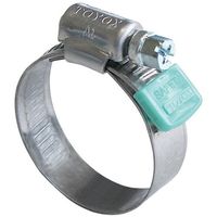 トヨックス TOYOX ホースバンド(ケガ防止) オールステンレス製 セーフティ SBー120(10個入り) SB-120 1箱(10個)（直送品）