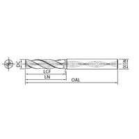 京セラ フラットドリル KDZ0840X3.0S090CーHP 1ケ（直送品）