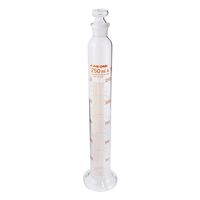 アズワン 有栓メスシリンダー250mL ASONE JCSS校正証明書付 1-8563-08-24 1個（直送品）