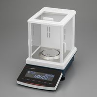 アズワン 分離型分析天秤(内蔵分銅タイプ) 秤量220g 最小表示0.1mg 英語版校正証明書付 4-6252-02-56 1台（直送品）