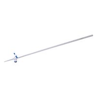 アズワン ビュレット テフロン(R)コック付き 白 50mL JCSS校正証明書付 1-8578-03-24 1本（直送品）