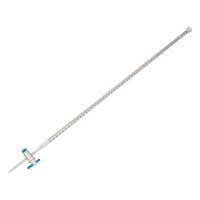 アズワン 広口ビュレット(PTFEコック付) 50mL 校正証明書付 4-557-03-20 1本（直送品）