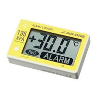 アズワン 温度アラームロガー(ブザー付) 校正証明書付 4-594-01-20 1個（直送品）