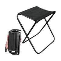 Trimate ポケットに収納できる折りたたみ椅子 TR-OTM001 1脚 69-3862-57（直送品）