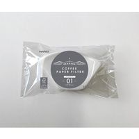 ペガサスコーヒーペーパーフィルター 01W 1ケース(100枚×10袋入) PEF-01-100W-BOX 1ケース(1000枚)（直送品）