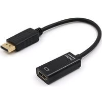 Trimate DisplayPort to HDMI 変換アダプタ TR-HDA004-BK 1個 67-4918-48（直送品）