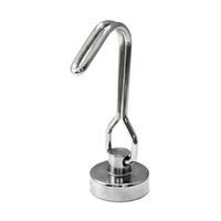 Trimate マグネットフック シルバー Φ16mm TR-MGF004-16-SV 1個 67-4919-61（直送品）