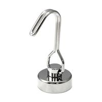 Trimate マグネットフック シルバー Φ20mm TR-MGF004-20-SV 1個 67-4919-62（直送品）