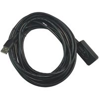 Trimate USB延長ケーブル 10m USB typeーA(オスーメス)USB2.0 TR-UEC10 1個 67-4921-62（直送品）