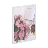 ハクバ写真産業 ハクバ Pポケットアルバム CP Lサイズ 40枚収納 ピンクローズ APCPL40PKR 1冊 69-3008-78（直送品）