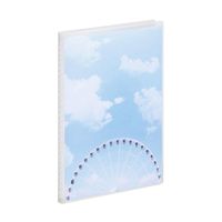 ハクバ写真産業 ハクバ Pポケットアルバム CP KG(ハガキ)サイズ 20枚収納 観覧車 APCPKGKRS 1冊 69-3008-80（直送品）