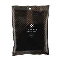 HARIO V60ペーパーフィルター 01W Zebrang 1ケース(50枚×5袋入) ZB-VCF-01-50W 1ケース(250枚)（直送品）