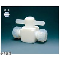 フロンケミカル 二方バルブ圧入型 φ3/8 NR0003-006 1個 60-0109-25（直送品）