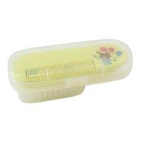 オーエスケー ヘアブラシセット ブラシ コーム ケース付 ミールタイム 日本製 276209 1個（直送品）