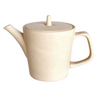 南海通商 急須 330ml ロクサン tokoname 縦型 ホワイト 476130 1個（直送品）