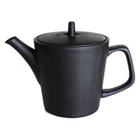 南海通商 急須 330ml ロクサン tokoname 縦型 ブラック 476131 1個（直送品）