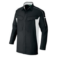 アイトス 長袖シャツ ブラック S 1936-010-S 1936 1枚（直送品）