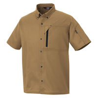 アイトス 半袖シャツ カーキ L 3337-025-L 3337 1枚（直送品）