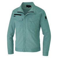 アイトス 長袖ブルゾン ターコイズ 5L 2901-027-5L 2901 1着（直送品）