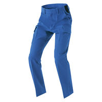 アイトス カーゴパンツ(ノータック) ブルー M 1921-006-M 1921 1本（直送品）
