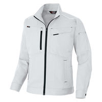アイトス 長袖ブルゾン シルバーグレー SS 3301-003-SS 3301 1着（直送品）
