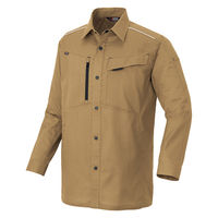 アイトス 長袖シャツ カーキ L 3335-025-L 3335 1枚（直送品）