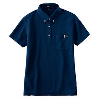 アイトス 半袖ポロシャツ ネイビー 9 10611-008-9 10611 1枚（直送品）