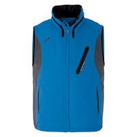 アイトス 防寒ベスト ターコイズ/チャコール S 10308-027-S 10308 1枚（直送品）