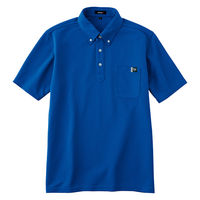 アイトス 半袖ポロシャツ ブルー M 10611-006-M 10611 1枚（直送品）