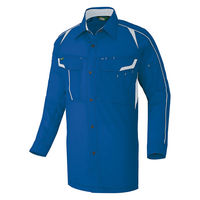 アイトス 長袖シャツ ブルー SS 1935-006-SS 1935 1枚（直送品）