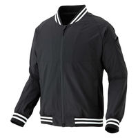 アイトス 防寒ブルゾン ブラックトライプ SS 10317-110-SS 10317 1着（直送品）