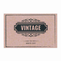 南海通商 ランチョンマット 45×29cm プレイスマット ポリリネン ビンテージ 397352 1個（直送品）