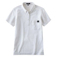 アイトス 半袖ポロシャツ ホワイト 9 10611-001-9 10611 1枚（直送品）